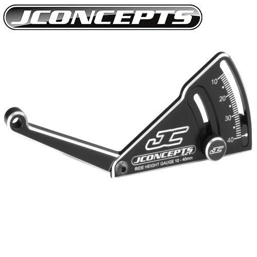 JConcepts 2282-2 Aluminum Ride Height Gauge 10-40mm Black