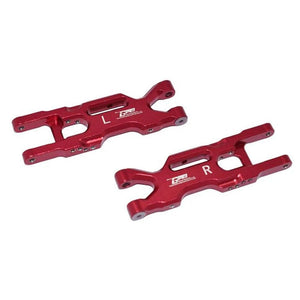 GPM LM056-R Aluminum Rear Lower Arms Red : Losi 1/18 Mini-T 2.0
