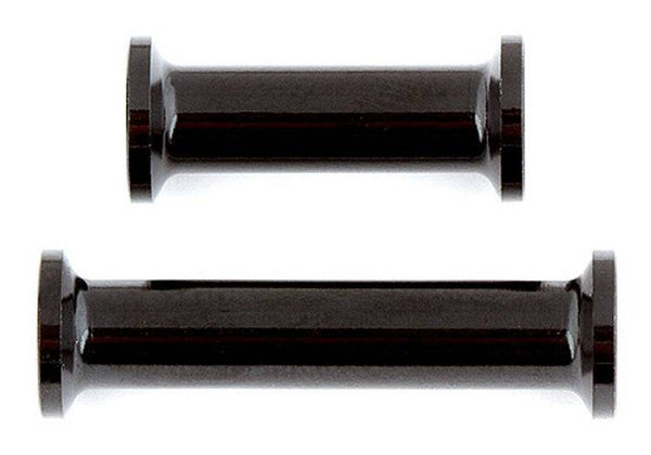 Associated 8664 Heavy Duty Front Top Plate Standoffs Black Aluminum RC10F6