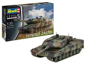 Black Forest® Hobby Supply Co Revell 3342 1/35 Leopard 2A6M+ Tank — Military Vehicle Kits > Revell