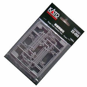 Kato 23-059 N Scale Catenary Poles, Single Track [16 pcs]