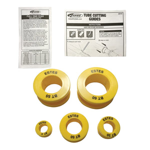 Estes - Tube Cutting Guides, for Model Rockets (5 sets)