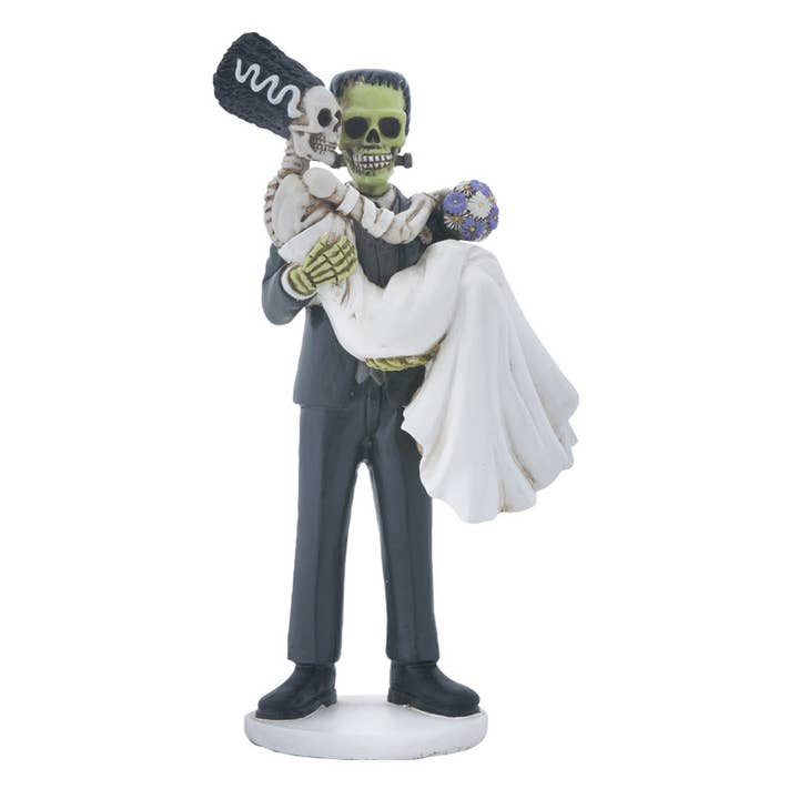 Little Shop of Magic Frankenstein Skull and Bride — Toys and Collectible