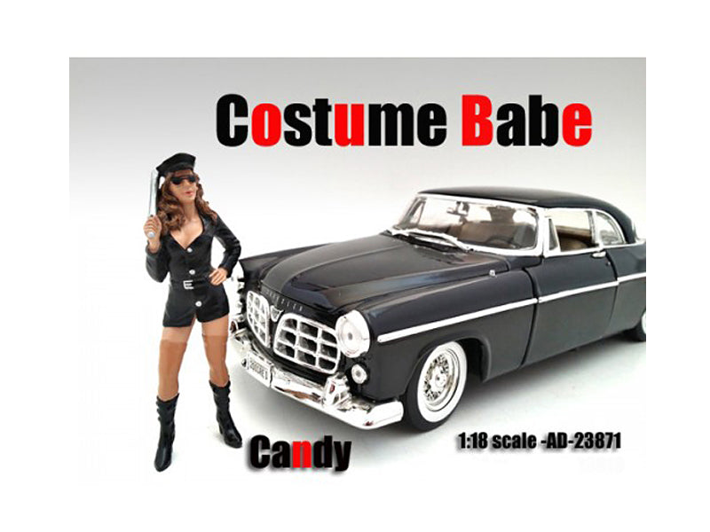 Costume Babe Candy Figure For 1:18 Scale Models by American Diorama — Scale Model Accessories