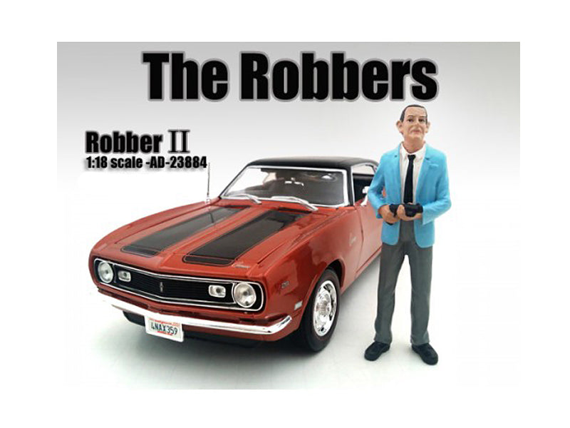 "The Robbers" Robber II Figure For 1:18 Scale Models by American Diorama — Scale Model Accessories
