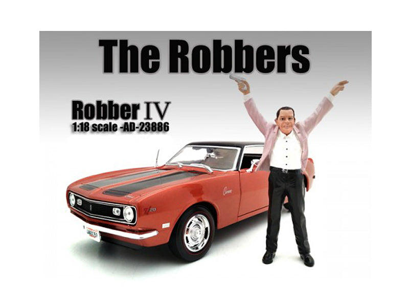 "The Robbers" Robber IV Figure For 1:18 Scale Models by American Diorama — Scale Model Accessories