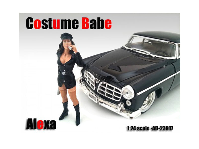 Costume Babe Alexa Figure For 1/24 Scale Models by American Diorama — Scale Model Accessories