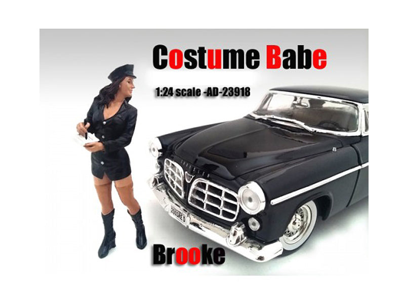 Costume Babe Brooke Figure For 1:24 Scale Models by American Diorama — Scale Model Accessories