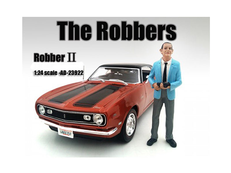 "The Robbers" Robber II Figure For 1:24 Scale Models by American Diorama — Scale Model Accessories