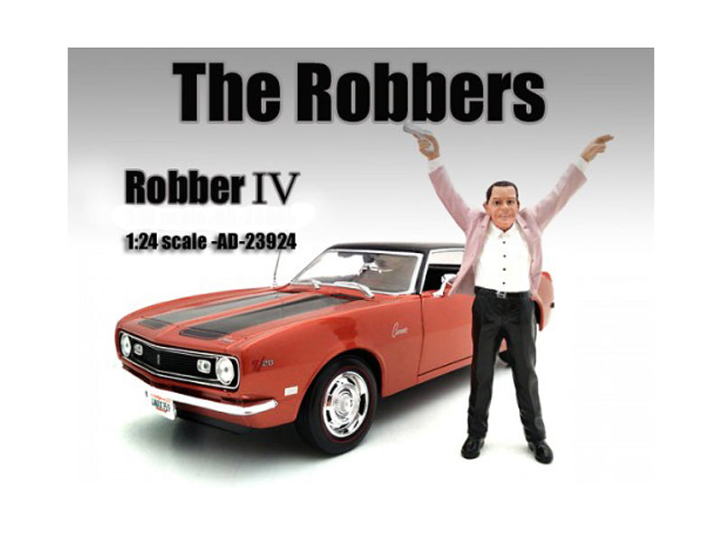 "The Robbers" Robber IV Figure For 1:24 Scale Models by American Diorama — Scale Model Accessories