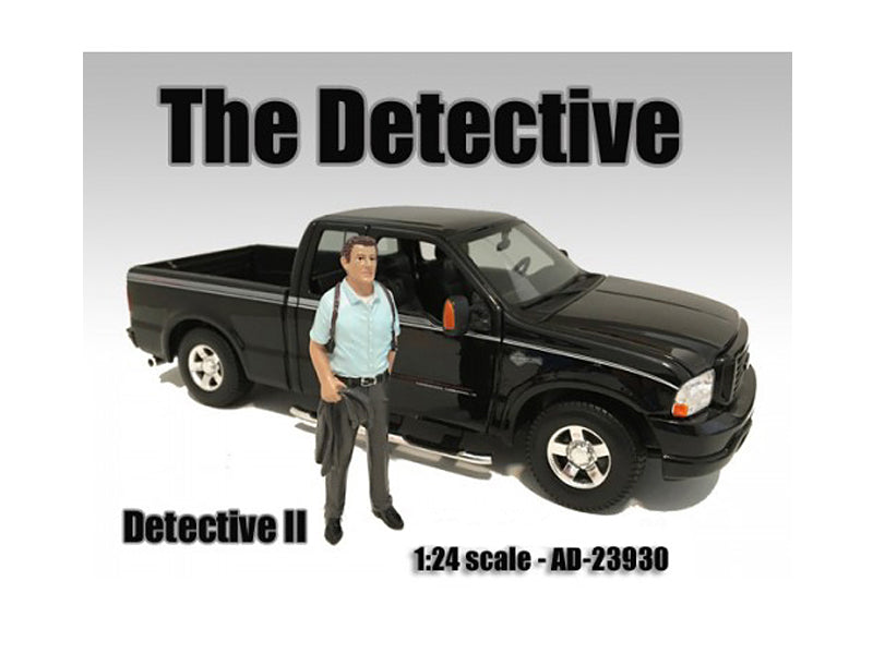 "The Detective #2" Figure For 1:24 Scale Models by American Diorama — Scale Model Accessories