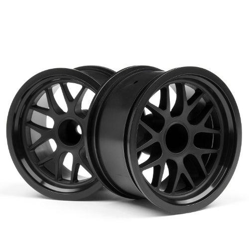 HPI Racing 109155 BBS Spoke Wheel 48x34mm Black 14mm Offset (2) Sprint 2 Sport