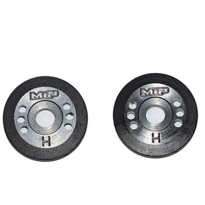 MIP 24404 Bypass1 Tapered Hi-Flow Pistons, 10-Hole x Blank, 1/8th Scale (2)