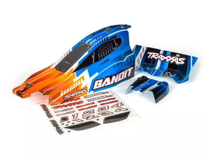 PowerHobby Traxxas 2450T Bandit & Bandit VXL Body w/ Wing - Orange