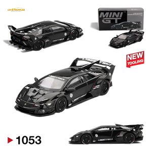 (Pre-Order) Mini GT Lamborghini Murcielago GT Evo Black 1:64