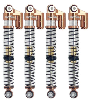 Powerhobby 1/24 Axial SCX24 Aluminum 58mm Long Travel Shocks Jeep Bronco Bronze