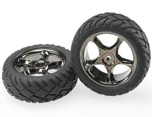 Traxxas TRA2479A Bandit Front Tracer Wheels and Anaconda Tires