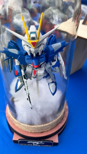 CCHobbyFun Gundam Rising Freedom Starship in a Bottle