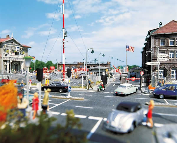 Black Forest® Hobby Supply Co Busch 7086 HO Scale Flexible Self-Adhesive Paved Roadway — HO Scale Scenery > Busch
