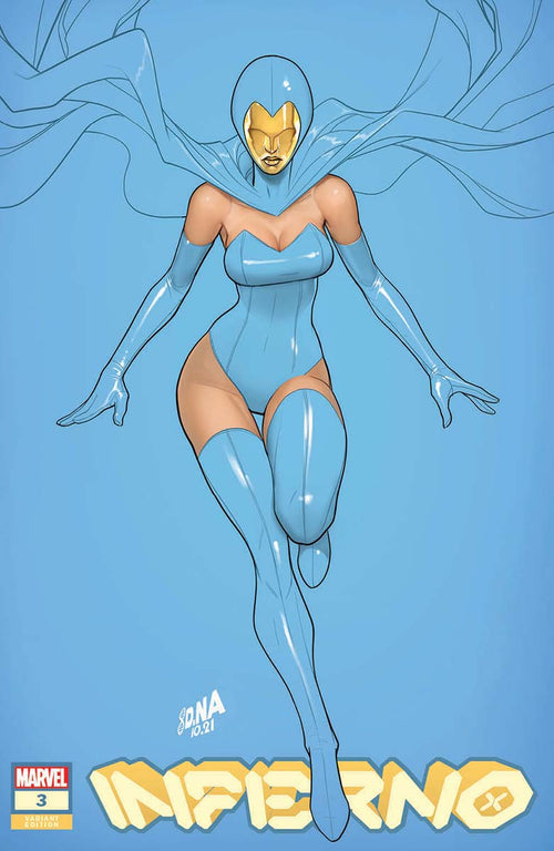 [Signed by David Nakayama] INFERNO #3 (OF 4) UNKNOWN COMICS DAVID NAKAYAMA EXCLUSIVE VAR