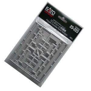 Kato 23-223 N Scale Precast Concrete Fence Sections UniTrack