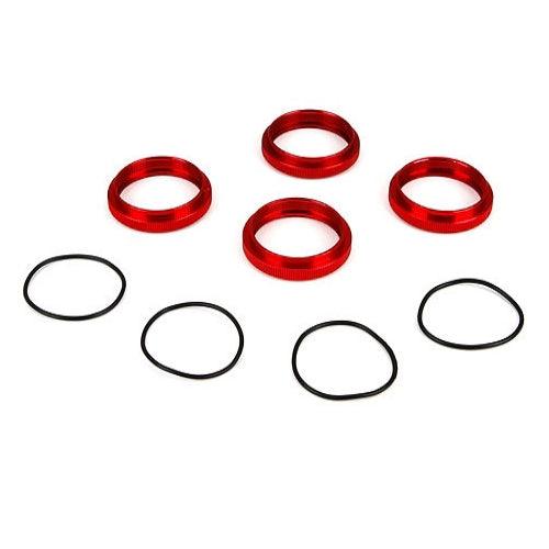 LOSI LOS253009 Shock Adjuster Nut w / O-Ring / Aluminum 1 / 5 4WD DBXL