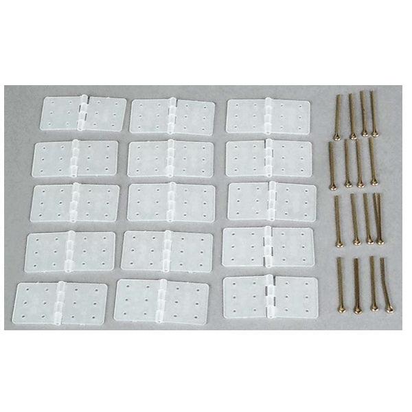 DuBro 257 Heavy Duty Hinge & Cotter Pin (15) for Airplanes / Hinges