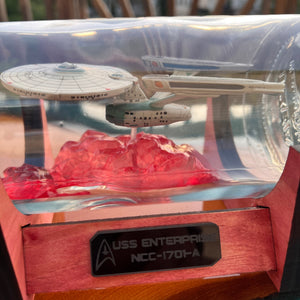 CCHobbyFun Star Trek NCC-1701-A Enterprise in a Bottle