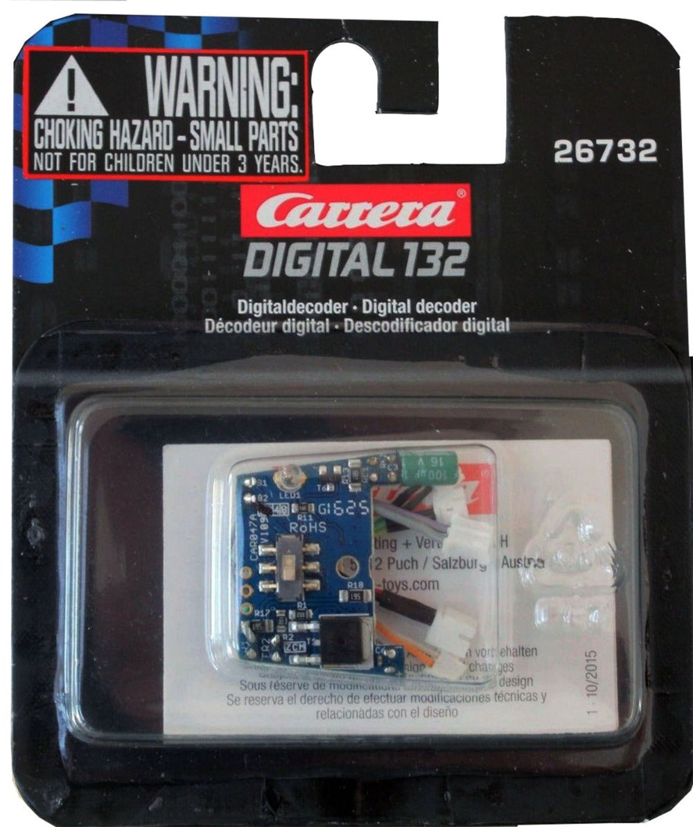 Carrera 26732 Digital Decoder for Evolution (Analog) car to Digital 1/32 Slot Car Chip