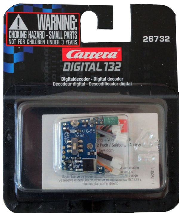 Carrera 26732 Digital Decoder for Evolution (Analog) car to Digital 1/32 Slot Car Chip