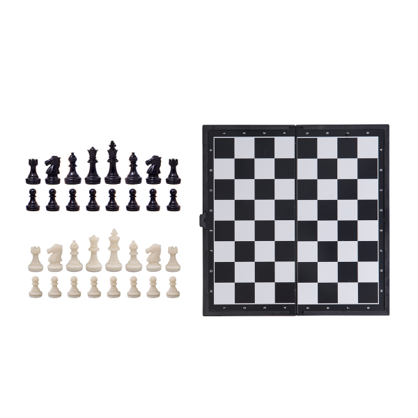 Little Shop of Magic Travel Games: Rustik Foldable Magnetic Chess — Board Game