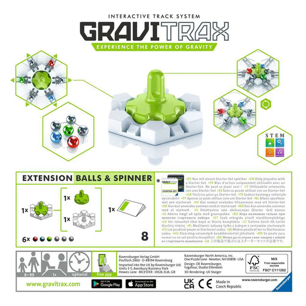 GraviTrax: Balls & Spnner Extension - Echo Six Hobbies