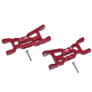 GPM LM055-R 1/18 Mini-T 2.0 2WD Stadium Truck Aluminum Front Lower Arms Red