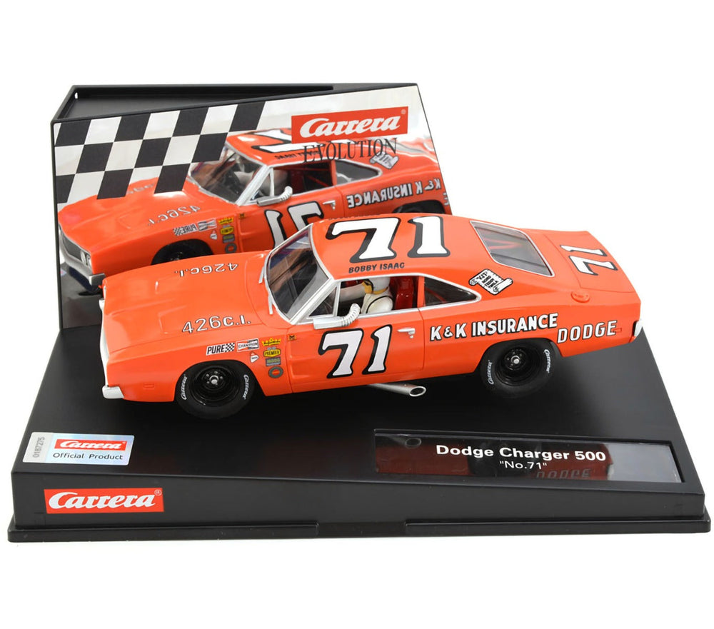 Carrera 27639 Dodge Charger 500 #71 Bobby Isaac 1/32 Slot Car Evolution