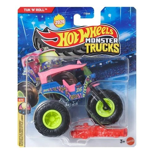 ToyShnip Hot Wheels Monster Trucks 1:64 Scale Vehicle 2026 - Select Vehicle(s) (5393) — Action Figure