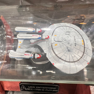 CCHobbyFun Star Trek Triple Nacelle Enterprise in a Bottle