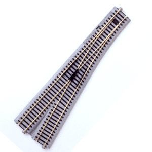 Kato 2-862 HO Scale #6 Manual Left Turnout with Radius Curve UniTrack