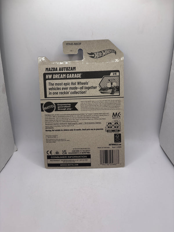 Hot Wheels Mazda Autozam Diecast beige