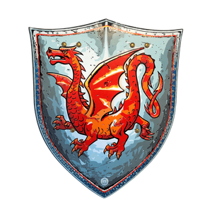 Little Shop of Magic Amber Dragon Knight Foam Shield — Costumes & Accessories