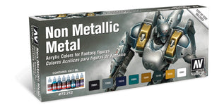 Little Shop of Magic Model Color Set: Non-Metallic Metal (8) — Miniatures