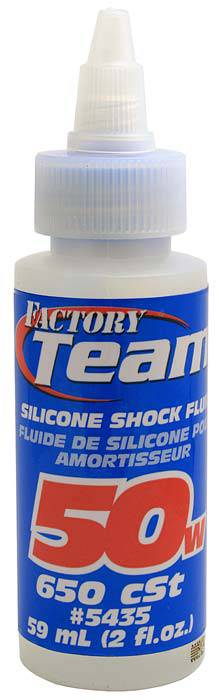 Associated 5435 Silicone Shock Fluid 50 Weight 2 oz