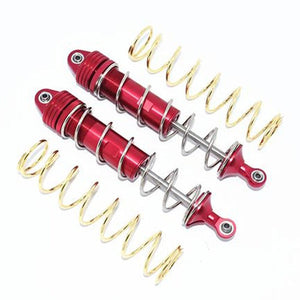 GPM Aluminum Rear Thickened Spring Dampers 187mm Red (1/5 8S BLX Kraton/Outcast)