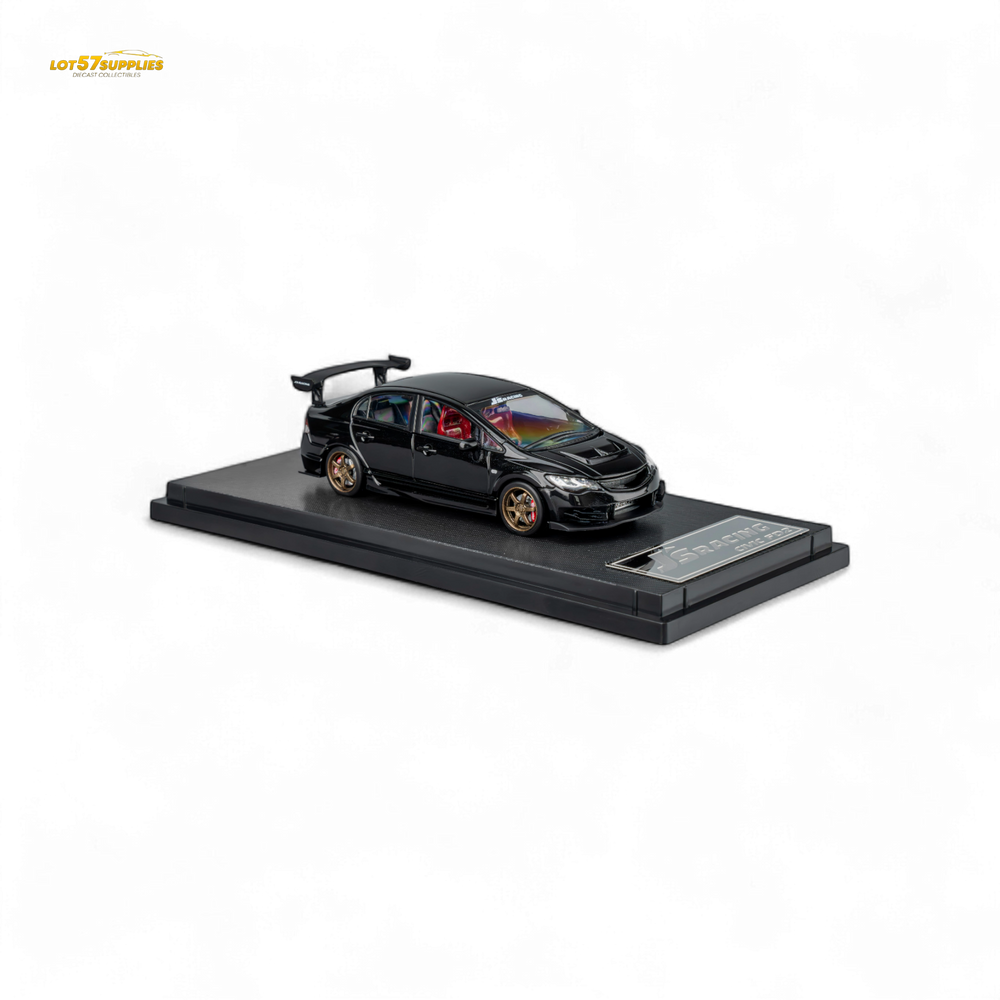 (Pre-Order) Microturbo FD2 J'S Racing Metallic Black 1:64