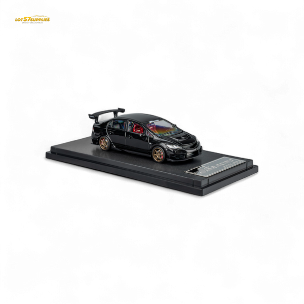 (Pre-Order) Microturbo FD2 J'S Racing Metallic Black 1:64