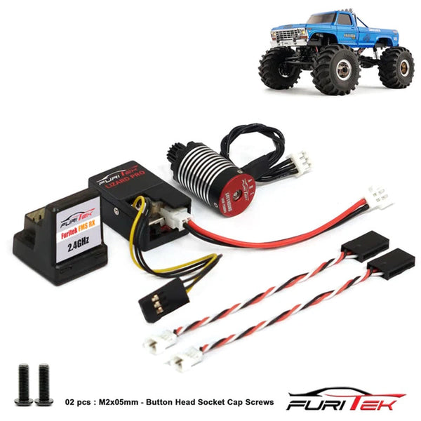 FURITEK FUR-2347 MONSTER BRUSHLESS POWER SYSTEM WITH RECEIVER FOR FCX24 SMASHER