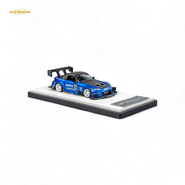 (Pre-Order) MicroTurbo Honda S2000 ENEOS #00 TOP FUEL - Candy Blue 1:64