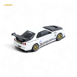 (Pre-Order) Inno64 Top Secret R34 GT-R White 1:64