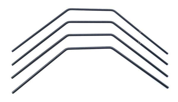 Associated 92290 RC10B74.1 Anti-Roll Bar Set, 1.4-1.7mm