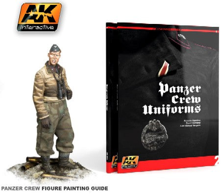 Black Forest® Hobby Supply Co AK Interactive 272 Learning Series 2: Panzer Crew Uniforms Painting Guide Book — Glues,