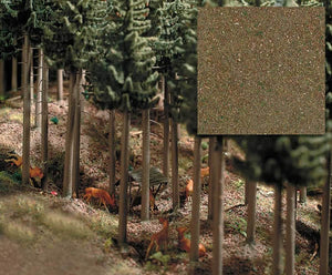 Black Forest® Hobby Supply Co Busch 7529 HO Scale Ground Cover - 300ml Package -- Coniferous (Pine) Forest — HO Scale